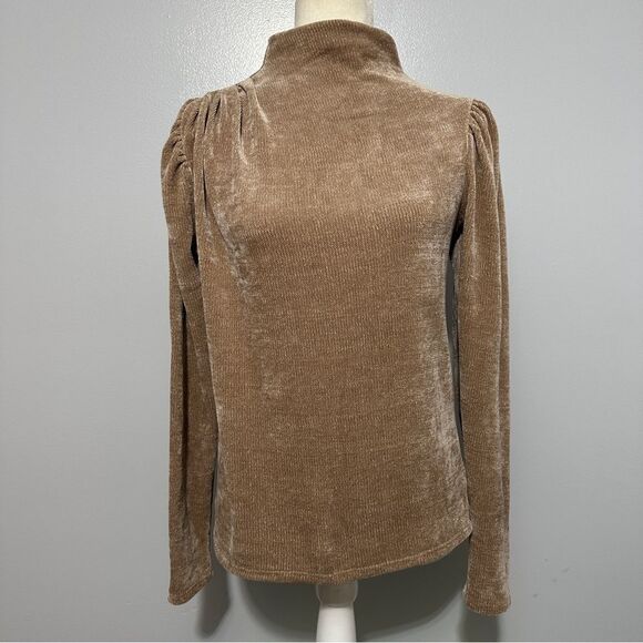 Express Sweaters - Express petite  moch neck, Brown sweater size XSP